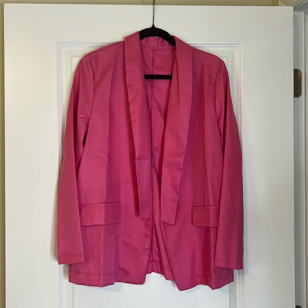 Hot pink blazer